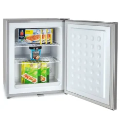 Stillstern Mini Gefrierschrank Mit Schloss 42L, 4 Sterne-Gefrierraum Mit Eiswürfelschale, Geringer Energieverbrauch, Wechselbarer Türanschlag, Gefrierbox, Mini Gefriertruhe, Gefrierschrank Klein -Angebote Herd Liebe Store ccd50a5f98e1221da9927da18509ea8f