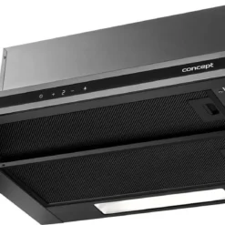 Concept Titania OPV3860DS Ausziehbare Dunstabzugshaube 60cm Mit LED-Beleuchtung Einbauhaube 517 M3 / Stunde 104W Energieklasse C