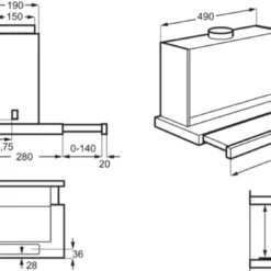 AEG - DPE5960M - Dunstabzugshaube - 90 Cm - Flachschirm -Angebote Herd Liebe Store ce43f9efba3810a1150a87fef92ff227