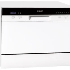 Exqusit Geschirrspüler GSP206-030F Weiss |Standgerät, Tischgerät | 6 Maßgedecke | Weiß