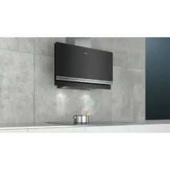 Bosch SIEMENS LC97FVW60 Dekorative Wandabsaug- Und Recyclinghaube - 394 M³/h - 57dB - 5 Geschwindigkeiten - L 90cm - Schwarz Mit Glasfinish -Angebote Herd Liebe Store d109c69e0a01d1ac86472ea213b34e2a