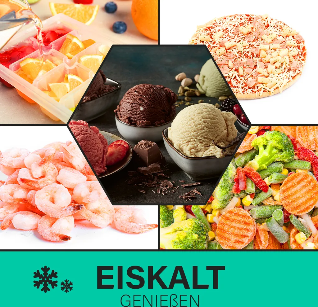 Bomann® Gefrierschrank 70L, Tiefkühlschrank Leise Mit Temperaturbereich Bis -18°C, 2 Schubladen + Gefrierfachklappe, Mit Wechselbarem Türanschlag Inkl. Eiswürfelschale - GS 195.1 7 Bomann® Gefrierschrank 70L, Tiefkühlschrank Leise Mit Temperaturbereich Bis -18°C, 2 Schubladen + Gefrierfachklappe, Mit Wechselbarem Türanschlag Inkl. Eiswürfelschale - GS 195.1 - Image 5