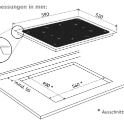 SET BOSCH Einbau-Backofen Mit Induktionskochfeld - Autark, 60cm -Angebote Herd Liebe Store d16d08a6c2e992b68f21ce1000d2abc9 1
