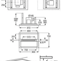 AEG - DCE5960HM - Deckenlüfter - 90 Cm - Edelstahl -Angebote Herd Liebe Store d61aedc1e4722a3de33ffe8a62288aa6