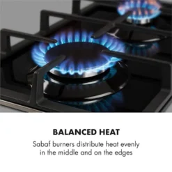 Klarstein Gasherd Einbau-Gaskochfeld - Sabaf-Brenner - Gaskochfeld Für Propan/Erdgas - Gasherd Kochfeld Einbau Gasherd - Glaskeramik - 2-Flammig - 30cm - Schwarz Einbau Gas Kochfeld Gasherd 2 Platten Kochfelder Herdplatte Kochplatte Einbaukochfeld -Angebote Herd Liebe Store d85a3c40a066b304b7ad79a3f8000b0c