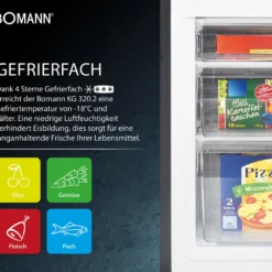 Bomann Kühl-Gefrierkombination KG 320.2 Weiß 175 Liter 16 Bomann Kühl-Gefrierkombination KG 320.2 Weiß 175 Liter -Angebote Herd Liebe Store d97b088f06c99f78a623ed505ab35f03 1