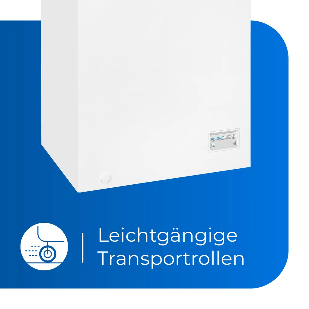 Exquisit Gefriertruhe GT150-E-040E Weiss | Standgerät | 145 L Volumen | Weiß 7 Exquisit Gefriertruhe GT150-E-040E Weiss | Standgerät | 145 L Volumen | Weiß - Image 5