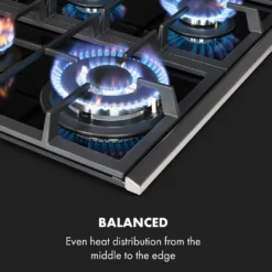 Klarstein Alchemist 4 Zonen Gaskochfeld , 4-flammig , Autark , 58,3 Cm , Einbau , Aluminium-Brenner , Stark-Brenner , Erdgas/Butangas , Edelstahl , Automatische Abschaltung , Topfträger Aus Gusseisen , Glaskeramik , Inkl. Schlauch Und Druckminderer , Schwarz 13 Klarstein Alchemist 4 Zonen Gaskochfeld , 4-flammig , Autark , 58,3 Cm , Einbau , Aluminium-Brenner , Stark-Brenner , Erdgas/Butangas , Edelstahl , Automatische Abschaltung , Topfträger Aus Gusseisen , Glaskeramik , Inkl. Schlauch Und Druckminderer , Schwarz -Angebote Herd Liebe Store da4863a9f5a26e45729b14017a8ff9be