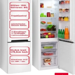 Amica Kühl-Gefrierkombination Weiß 268L 172cm Hoch Automat. Abtauen KGCL 387 115 W -Angebote Herd Liebe Store dcd027b52c91ad5407165d7354afd5f0