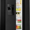 Hisense RS694N4TFE Kühl-/Gefrierkombination Side By Side NOFROST - Electronic Touch Control - Ice Crusher - Wasserspender Mit Integrierten Wassertank - Volumen 562l (371l Kühl / 185l Gefrier) - Chrom Weinregal - Inverter-Kompressor 2 Hisense RS694N4TFE Kühl-/Gefrierkombination Side By Side NOFROST - Electronic Touch Control - Ice Crusher - Wasserspender Mit Integrierten Wassertank - Volumen 562l (371l Kühl / 185l Gefrier) - Chrom Weinregal - Inverter-Kompressor -Angebote Herd Liebe Store dd474f5c0422cc45188c7213c69ebef5