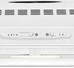 Bomann Dunstabzugshaube DU 623.3 Weiß, Unterbaufähig, Umluft-oder Abluftbetrieb, 3 Leistungsstufen, LED Beleuchtung