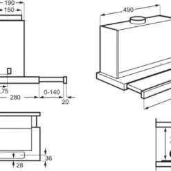 AEG - DPS5650AM - Flachschirm-Haube - Edelstahl - 60 Cm -Angebote Herd Liebe Store de0166c33fd09687bd5e4882304d0b14