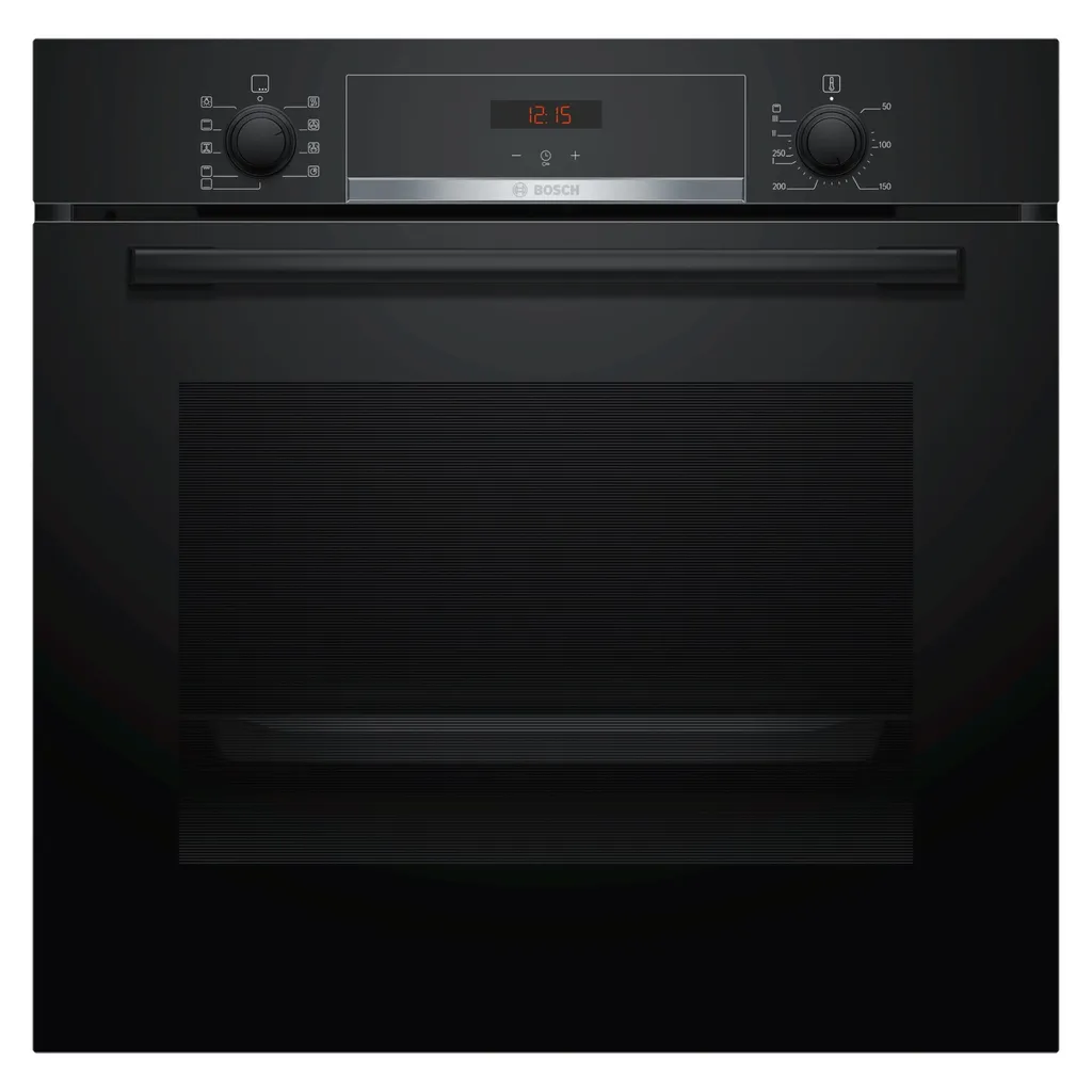 Bosch Backofen HBA534EB0 Einbauherd - Schwarz, Autark, 3D-Heißluft, Teleskopauszug 3 Bosch Backofen HBA534EB0 Einbauherd - Schwarz, Autark, 3D-Heißluft, Teleskopauszug
