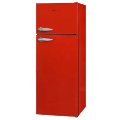 Telefunken KTFK212ER2 Retro Kühl-Gefrier-Kombination / 171 L Kühlschrank / 42 L Gefrierschrank / 177 KWh/Jahr / Retro Look / Temperaturregelung / Abtauautomatik / Rot -Angebote Herd Liebe Store de8fc760f6087ae5c51c0599e3c16c97