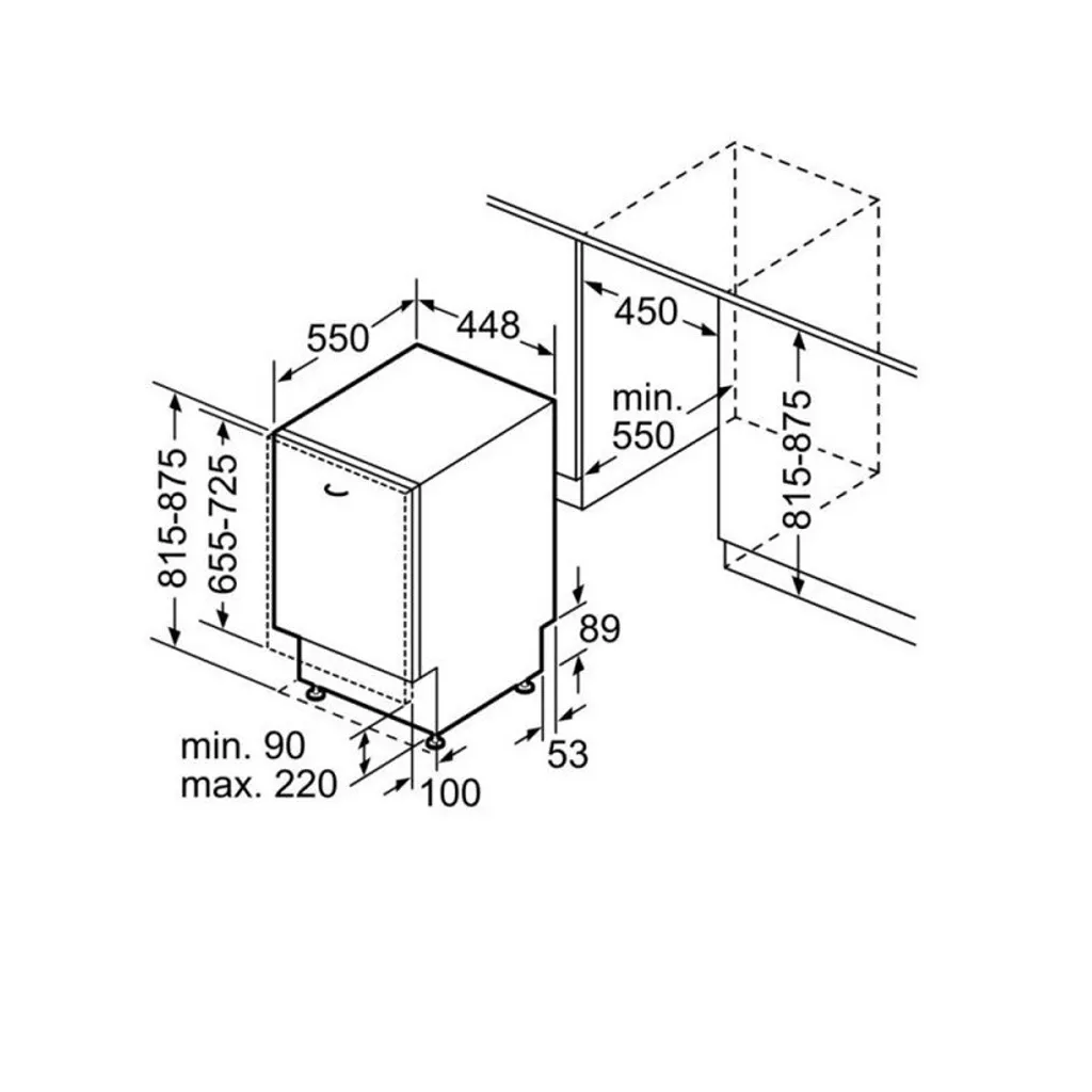 BOSCH SRV4XMX16E 45 Cm Einbau Geschirrspüler Vollintegriert Mit Besteckschublade 8 BOSCH SRV4XMX16E 45 Cm Einbau Geschirrspüler Vollintegriert Mit Besteckschublade - Image 6