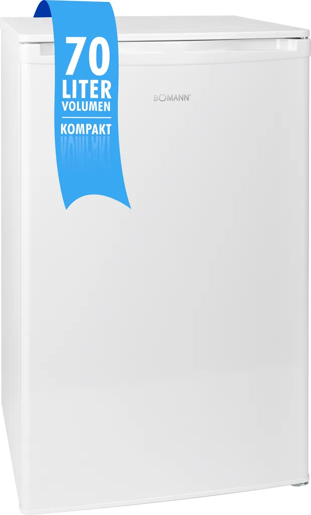 Bomann® Gefrierschrank 70L, Tiefkühlschrank Leise Mit Temperaturbereich Bis -18°C, 2 Schubladen + Gefrierfachklappe, Mit Wechselbarem Türanschlag Inkl. Eiswürfelschale - GS 195.1 3 Bomann® Gefrierschrank 70L, Tiefkühlschrank Leise Mit Temperaturbereich Bis -18°C, 2 Schubladen + Gefrierfachklappe, Mit Wechselbarem Türanschlag Inkl. Eiswürfelschale - GS 195.1