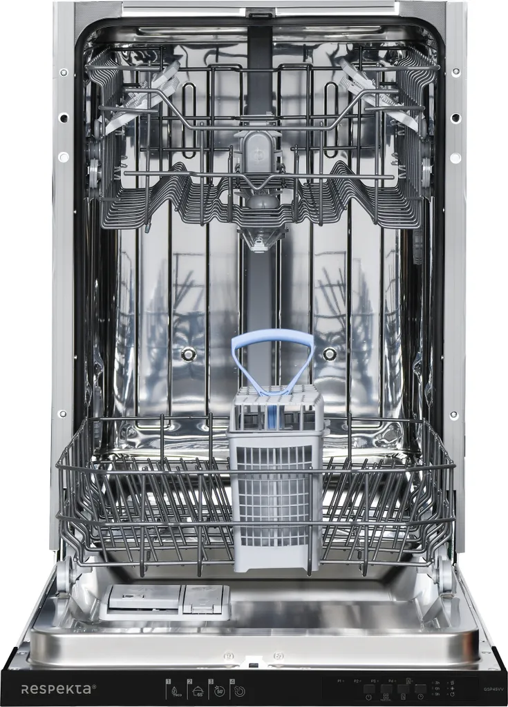 Respekta Geschirrspüler Spülmaschine Einbauspülmaschine Vollintegriert 45 Cm 5 Respekta Geschirrspüler Spülmaschine Einbauspülmaschine Vollintegriert 45 Cm - Image 3
