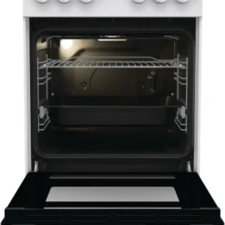 Gorenje GEC5A 21 WG Elektro-Standherd - Freistehend - Weiß - Glaskeramik-Kochfeld - 74 Liter - PerfectGrill - Pizzamodus 300°C - AquaClean -Angebote Herd Liebe Store e165bc3ef1253b2b3f580afe522e340d