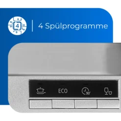 Exquisit Einbaugeschirrspüler EGSP6012-E-030E Silber | Vollintegriert | 12 Gedecke | Silber -Angebote Herd Liebe Store e4b58c1a4ecc160fcf268c0952eb08d2