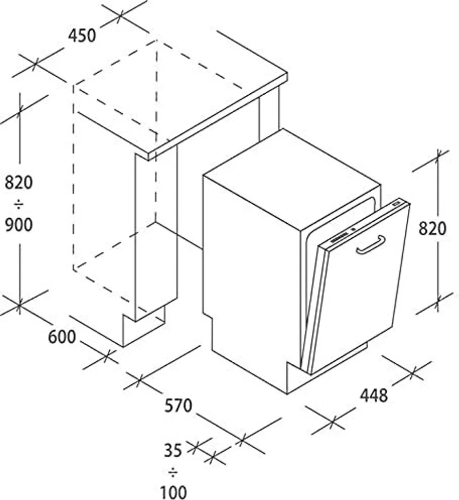 Candy Brava CDIH 1L949, Voll Integriert, Single (45 Cm Breit), Schwarz, LED, Zusammenklappbar, Doppel 6 Candy Brava CDIH 1L949, Voll Integriert, Single (45 Cm Breit), Schwarz, LED, Zusammenklappbar, Doppel - Image 4