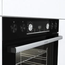 Gorenje Black Set 4 Einbauherd-Set Mit Glaskeramik-Kochfeld Mit Edelstahlrahmen, Heißluft - 77L XXL Volumen - ExtraSteam - GentleClose - EcoClean - AirFry - PizzaMode - PerfectGrill - Teleskopauszüge - Schwarz 39 Gorenje Black Set 4 Einbauherd-Set Mit Glaskeramik-Kochfeld Mit Edelstahlrahmen, Heißluft - 77L XXL Volumen - ExtraSteam - GentleClose - EcoClean - AirFry - PizzaMode - PerfectGrill - Teleskopauszüge - Schwarz -Angebote Herd Liebe Store e56f639701317a3900bbb5fdb5f39ff6