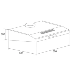 Klarstein UW60SF - Dunstabzugshaube , Abzugshaube , Unterbauhaube , Wandhaube , Energieeffizienzklasse C , 60cm , Abluft- / Umluft , 205 M³/h Max. Abluftleistung , 71 DB , Silber -Angebote Herd Liebe Store e5b7c340690320462d27a055c2e362a7
