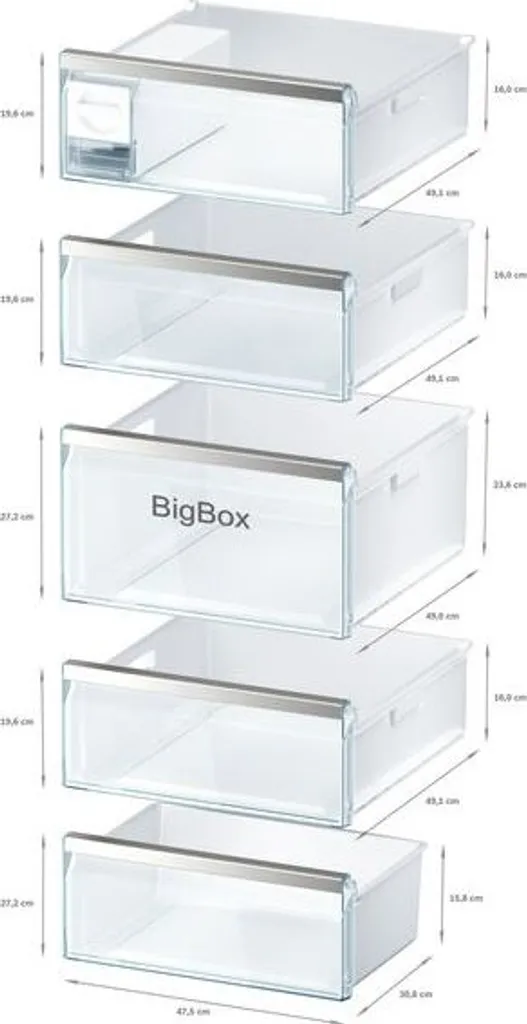 Bosch GSN58AWCV Serie 6 Freistehender Gefrierschrank/C / 191 X 70 Cm / 202 KWh/Jahr/Weiß / 366 L/XXL Größe/LED Beleuchtung/VarioZone/NoFrost 13 Bosch GSN58AWCV Serie 6 Freistehender Gefrierschrank/C / 191 X 70 Cm / 202 KWh/Jahr/Weiß / 366 L/XXL Größe/LED Beleuchtung/VarioZone/NoFrost – Bild 11