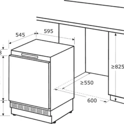 Exquisit Unterbaukühlschrank UKS130-4-FE-010F | Festtürmontage | 121 L Nutzinhalt | Weiß -Angebote Herd Liebe Store e5e8489a35c65b7cd7379011774b4ad5