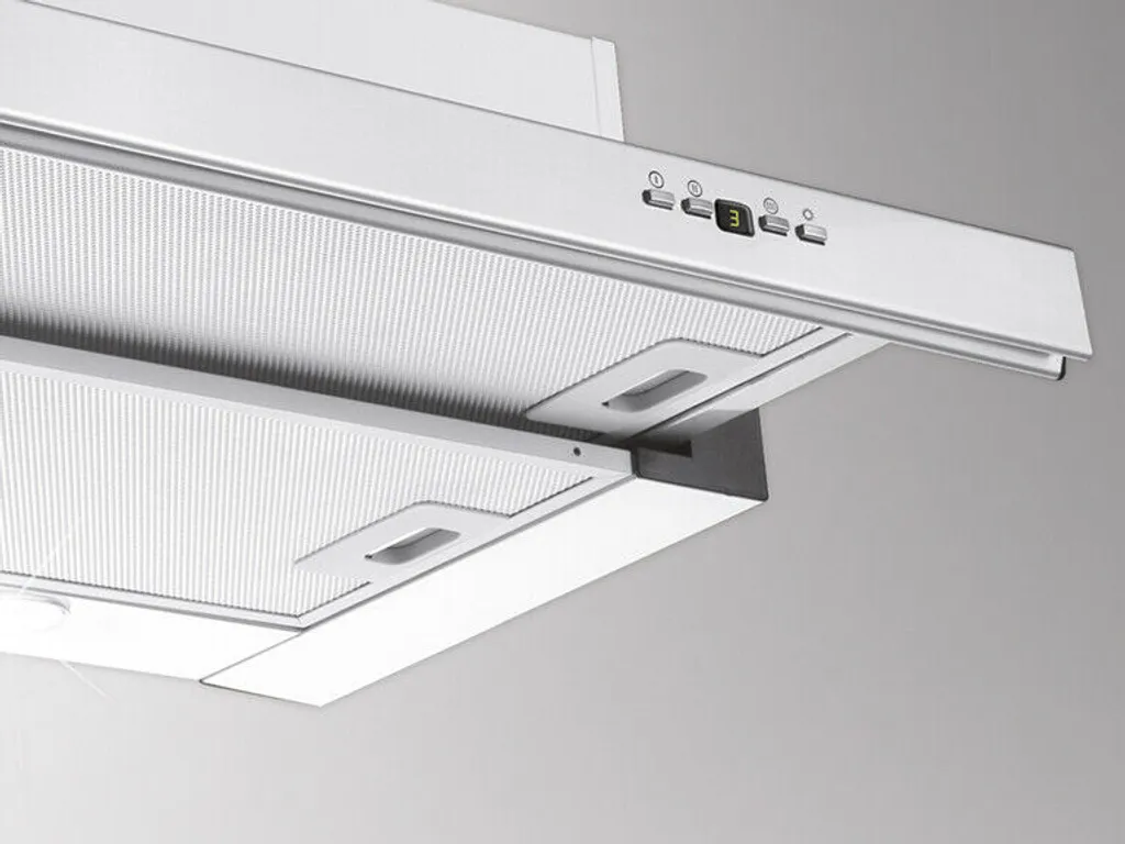 Silverline CRF 610 E / Crystal Deluxe Flachschirmhaube / 60 Cm Breite/ 580m3/h , Flachschirmhaube, 4 Silverline CRF 610 E / Crystal Deluxe Flachschirmhaube / 60 Cm Breite/ 580m3/h , Flachschirmhaube, - Image 2
