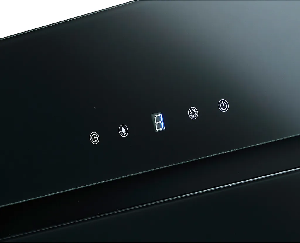 PKM Dunstabzugshaube Mit Randabsaugung Kopffreihaube S7-60ABTH Glas Schwarz 60cm 5 PKM Dunstabzugshaube Mit Randabsaugung Kopffreihaube S7-60ABTH Glas Schwarz 60cm - Image 3