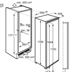 AEG - ABE818F6NC - Einbau-Gefrierschrank - NoFrost - Festtür-Technik -Angebote Herd Liebe Store e6b7b3eaec7bb11823abfd124f13ded1 1