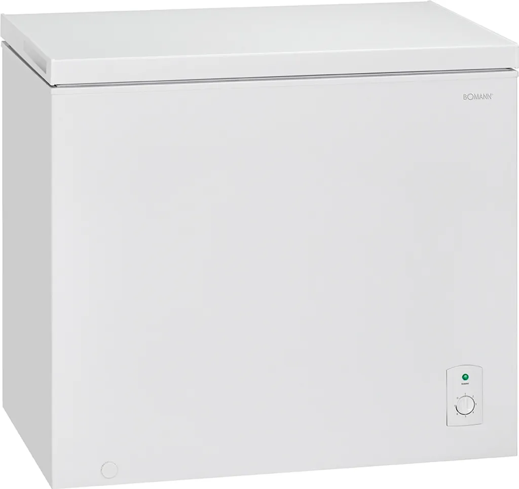Bomann GT 7338 Gefriertruhe, 202 Liter Nutzinhalt, Gefrierkorb (ca. 36.0 X 17.0 Cm), Herausnehmbar, Temperaturbereich: ≤ -18°C, Weiß 4 Bomann GT 7338 Gefriertruhe, 202 Liter Nutzinhalt, Gefrierkorb (ca. 36.0 X 17.0 Cm), Herausnehmbar, Temperaturbereich: ≤ -18°C, Weiß - Image 2