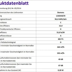 Siemens Kopffreihaube LC65KA670 - IQ300, Schwarz, 60 Cm 13 Siemens Kopffreihaube LC65KA670 - IQ300, Schwarz, 60 Cm -Angebote Herd Liebe Store e72609011a05de346fb3db959ccae61b