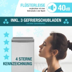 Bomann® Gefrierschrank, 85 Liter Nutzinhalt, Gefrierschrank Klein Mit 3 Gefrierschubladen U. Eiswürfelschale, Mini Fridge Mit Stufenloser Temperaturreglung, Türanschlag Wechselbar - GS 2186.1, Inox 12 Bomann® Gefrierschrank, 85 Liter Nutzinhalt, Gefrierschrank Klein Mit 3 Gefrierschubladen U. Eiswürfelschale, Mini Fridge Mit Stufenloser Temperaturreglung, Türanschlag Wechselbar - GS 2186.1, Inox -Angebote Herd Liebe Store e832981f5ab626a5763891974b880897