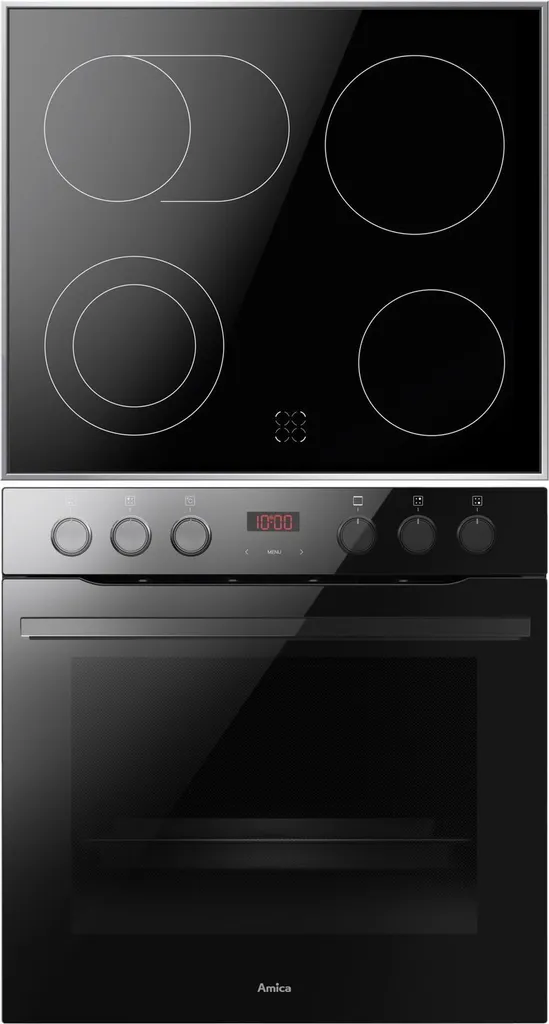 Amica Einbauset EHCX 933 130 S Zweikreis-Zonen Umluft Timer Steam Clean EEK: A 6 Amica Einbauset EHCX 933 130 S Zweikreis-Zonen Umluft Timer Steam Clean EEK: A - Image 4