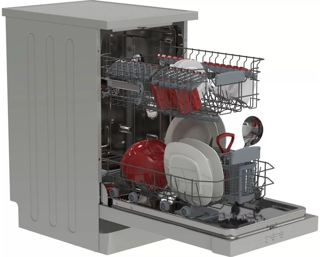 Sharp - QW-HS12F47ES-DE - Stand-Geschirrspüler - Silber - 45 Cm 4 Sharp - QW-HS12F47ES-DE - Stand-Geschirrspüler - Silber - 45 Cm - Image 2