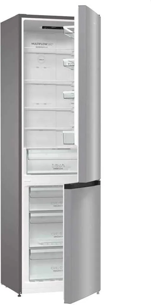 Gorenje NRK 6202 ES4 Kühl-Gefrierkombination / 200 Cm / 331 L / No Frost Plus / Multi Airflow System / Silber / Metallisch 8 Gorenje NRK 6202 ES4 Kühl-Gefrierkombination / 200 Cm / 331 L / No Frost Plus / Multi Airflow System / Silber / Metallisch - Image 6