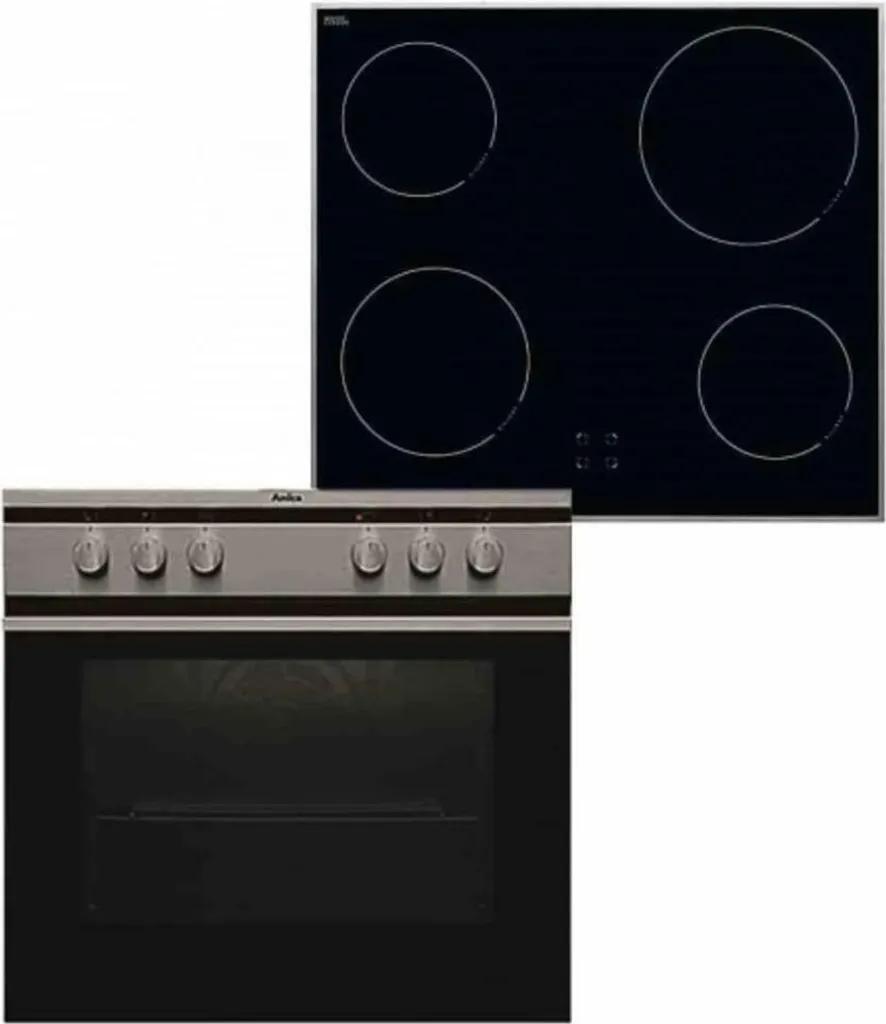 Amica - EHC 12716-2 E - Einbau-Herdset - Glaskeramik-Kochfeld - Edelstahl 3 Amica - EHC 12716-2 E - Einbau-Herdset - Glaskeramik-Kochfeld - Edelstahl