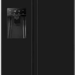 Hisense RS650N4AB1 - Amerikanischer Kühlschrank 499L (334L + 165L) - Total Belüftete Kälte - - L91cmxH179cm - Schwarz