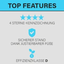Bomann® Kühlschrank Mit Gefrierfach, Getränkekühlschrank Mit 120L Nutzinhalt Und 2 Glasablagen, Türanschlag Wechselbar, Kleiner Kühlschrank Mit Stufenloser Temperaturregelung - KS 2194.1 Inox -Angebote Herd Liebe Store f2bfc4f64f2f3b55ad34ce8bd3889fc3