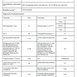 Bosch SPS4HKW53E Geschirrspüler 45 Cm Stand - Weiß -Angebote Herd Liebe Store f2d8748e57263f07b612a56509d450c9