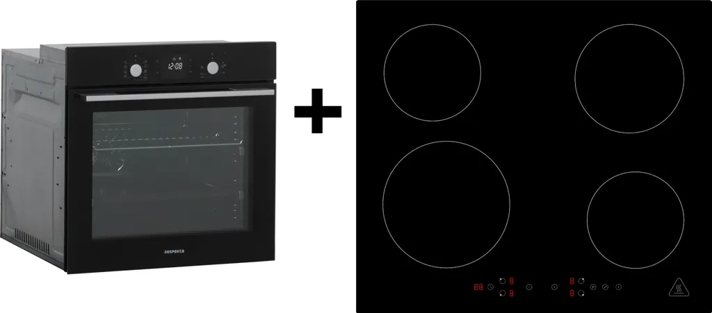 Respekta Autarker Glas- Einbaubackofen AB700 Mit LED-Timer + Induktionskochfeld 3 Respekta Autarker Glas- Einbaubackofen AB700 Mit LED-Timer + Induktionskochfeld
