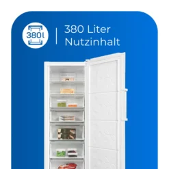 Exquisit Gefrierschrank GS380-NF-H-050E Weiss | 380 L Nutzinhalt | Weiß 12 Exquisit Gefrierschrank GS380-NF-H-050E Weiss | 380 L Nutzinhalt | Weiß -Angebote Herd Liebe Store f3571f031f892b72f265aee0e696cc25