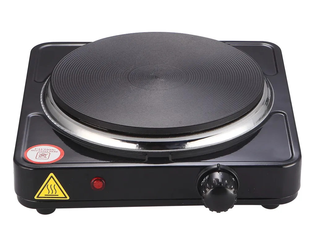 Einzelkochplatte 1500W Elektro Kochplatte Herd Platte Kochfeld Camping Schwarz 3 Einzelkochplatte 1500W Elektro Kochplatte Herd Platte Kochfeld Camping Schwarz