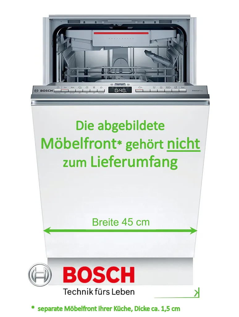 BOSCH SRV4HMX61E 45 Cm Einbau Geschirrspüler Vollintegriert EcoSilence Drive 12 BOSCH SRV4HMX61E 45 Cm Einbau Geschirrspüler Vollintegriert EcoSilence Drive - Image 10