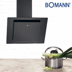 Bomann DU 7603 G Kopffreie Vertikal-Haube /60 Cm/LED-Ambiente/Touch Control/Umluft- Oder Abluftbetrieb -Angebote Herd Liebe Store f3e8afc114280517d6c89f3c8756e466