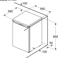 Bosch Serie 2 KTL15NWFA Tisch-Kühlschränke - Weiß -Angebote Herd Liebe Store f45070154227ba5f0174a5f492845aff