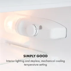 Klarstein Big Daddy Cool Kühl-Gefrier-Kombination , Fassungsvermögen: 87 Liter , Kühlschrank: 61 Liter , Gefrierschrank: 26 Liter , 2 Ebenen , Freezer-on-Top , Crisper-Fach Für Gemüse , Flaschenfach Bis 2 Liter , Weiß 18 Klarstein Big Daddy Cool Kühl-Gefrier-Kombination , Fassungsvermögen: 87 Liter , Kühlschrank: 61 Liter , Gefrierschrank: 26 Liter , 2 Ebenen , Freezer-on-Top , Crisper-Fach Für Gemüse , Flaschenfach Bis 2 Liter , Weiß -Angebote Herd Liebe Store f48b9bd41a7847a91e3c5f003bdc9093