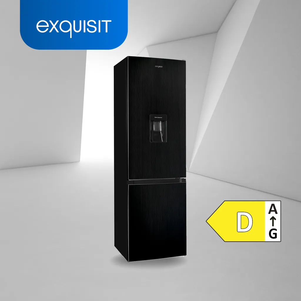 Exquisit Kühl-Gefrierkombi KGC265-70-WS-040D Inoxlook-az | 260 L Nutzinhalt 4 Exquisit Kühl-Gefrierkombi KGC265-70-WS-040D Inoxlook-az | 260 L Nutzinhalt - Image 2