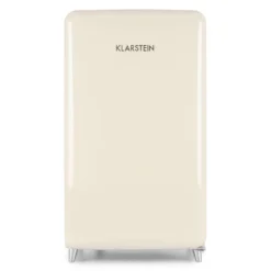 Klarstein Popart Cream - Kühlschrank, Standkühlschrank, Retro Look Der 50er, 108 Liter Volumen, 13 Liter Gefrierfach, Blitzkühl-Funktion, Gemüsefach, 2 X Regal, Flaschenfach, Creme -Angebote Herd Liebe Store f62037c17ac916becbe1645f06ec9a8e